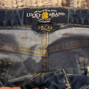 Lucky Brand womens Dark Blue Relaxed Jeans